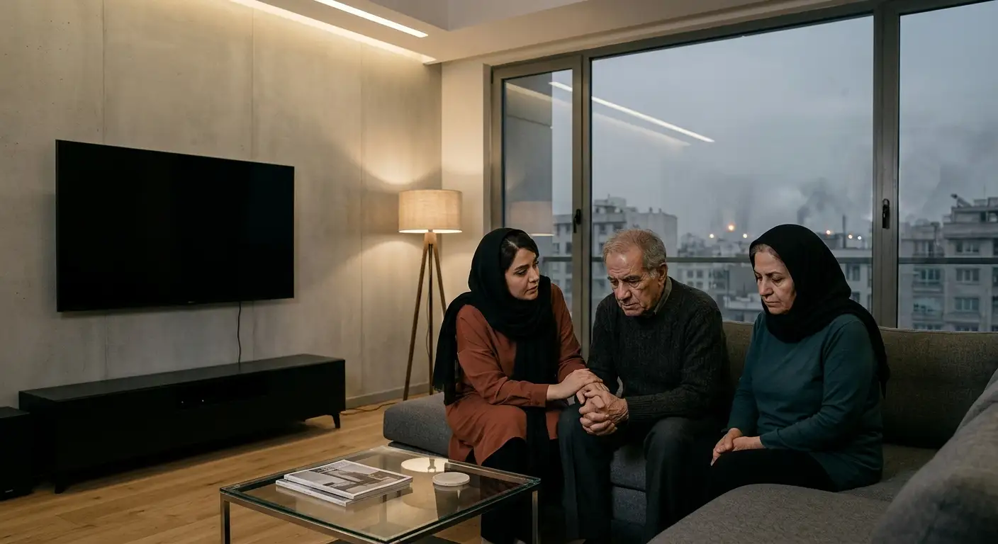 سکوتِ سنگین و خاطراتِ لرزان: مدیریت تنش‌های خانوادگی با سالمندان در شرایط بحران (جنگ)